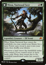 Nissa, Vastwood Seer // Nissa, Sage Animist [Secret Lair: From Cute to Brute] Magic: The Gathering