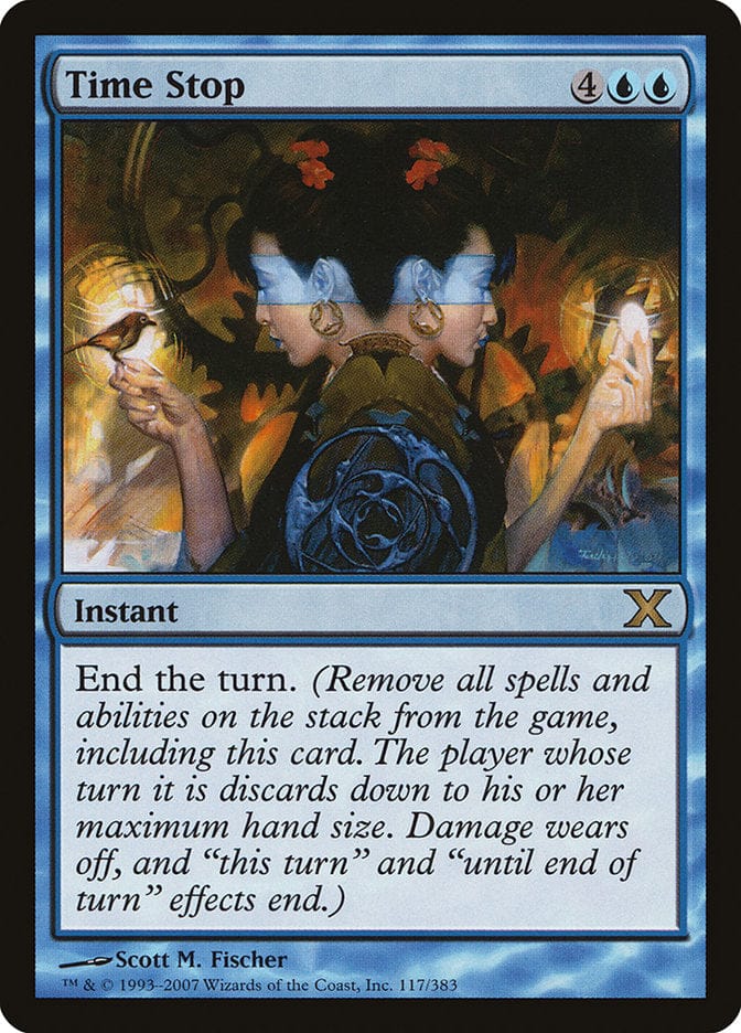 Time Stop [Tenth Edition] Magic: The Gathering