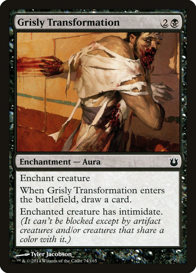 Grisly Transformation [Born of the Gods] Magic: The Gathering