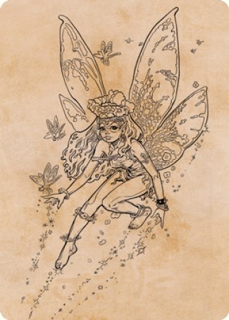 Pixie Guide (Showcase) Art Card [Dungeons & Dragons: Adventures in the Forgotten Realms Art Series] Magic: The Gathering
