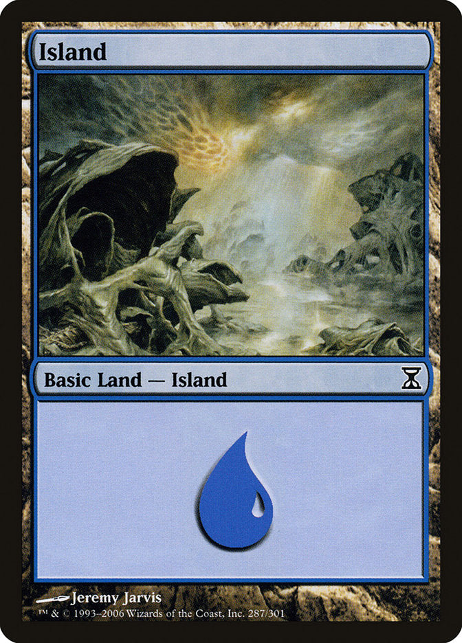 Island (287) [Time Spiral] Magic: The Gathering