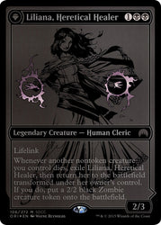 Liliana, Heretical Healer // Liliana, Defiant Necromancer [San Diego Comic-Con 2015] Magic: The Gathering