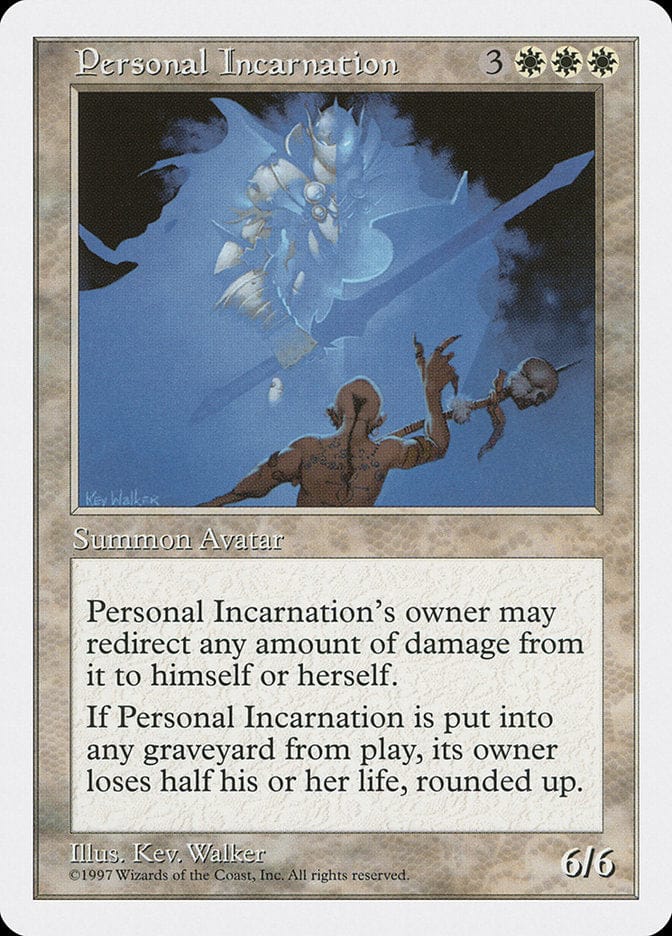 Personal Incarnation [Fifth Edition] Magic: The Gathering