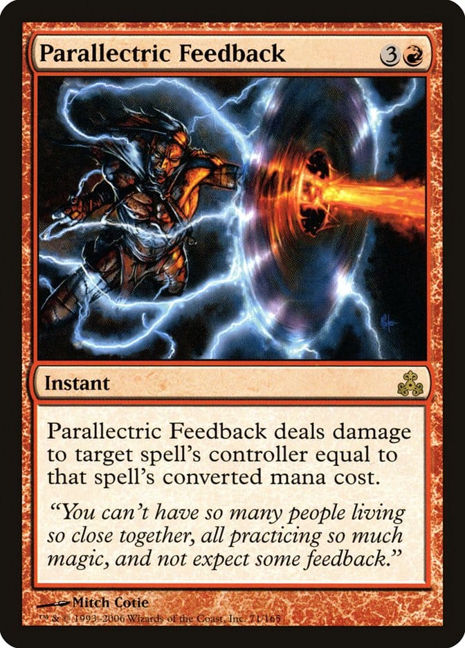 Parallectric Feedback [Guildpact] Magic: The Gathering