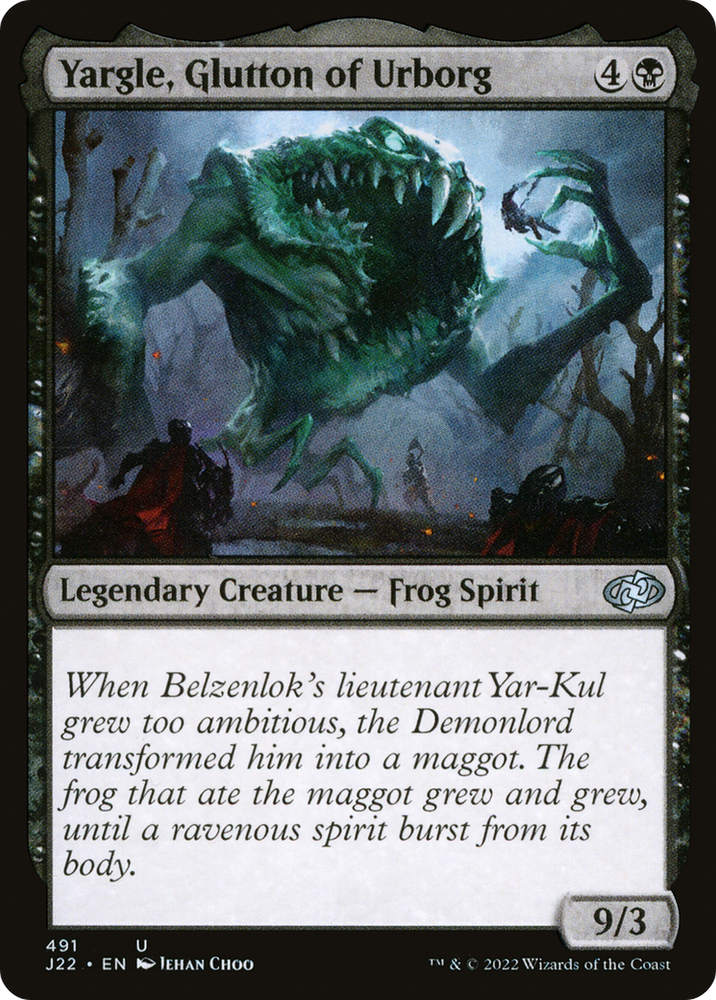 Yargle, Glutton of Urborg [Jumpstart 2022] Magic: The Gathering