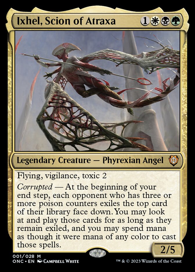 Ixhel, Scion of Atraxa [Phyrexia: All Will Be One Commander] Magic: The Gathering