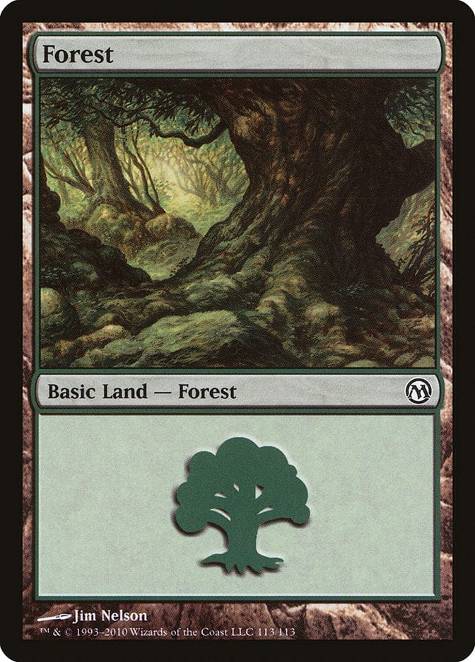 Forest (113) [Duels of the Planeswalkers] Magic: The Gathering