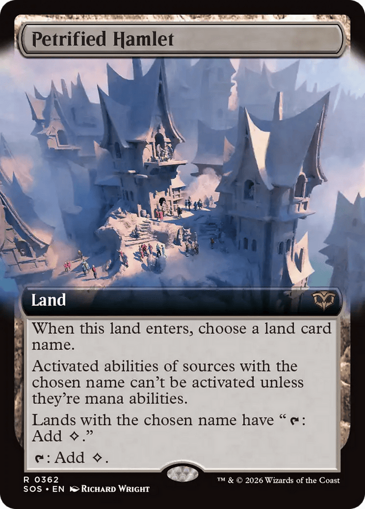 Petrified Hamlet (Extended Art) [Secrets of Strixhaven]