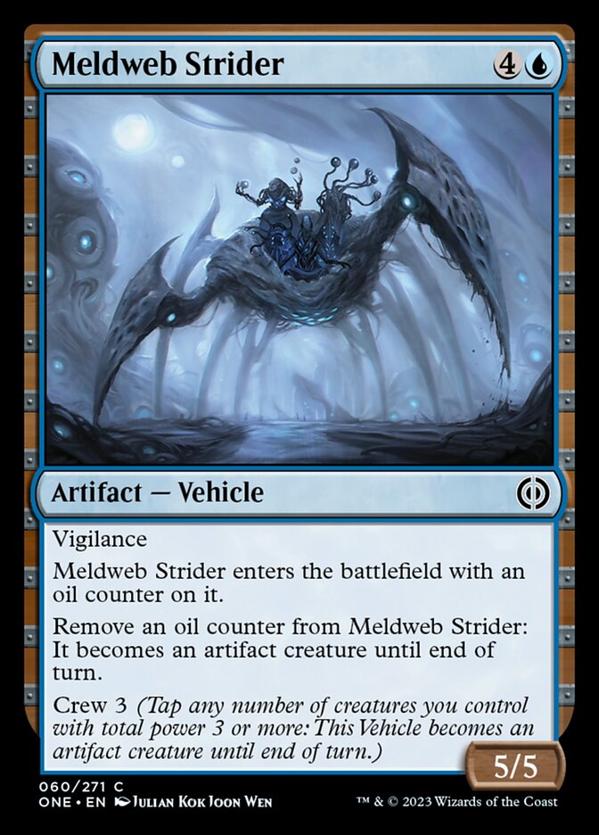Meldweb Strider [Phyrexia: All Will Be One] Magic: The Gathering