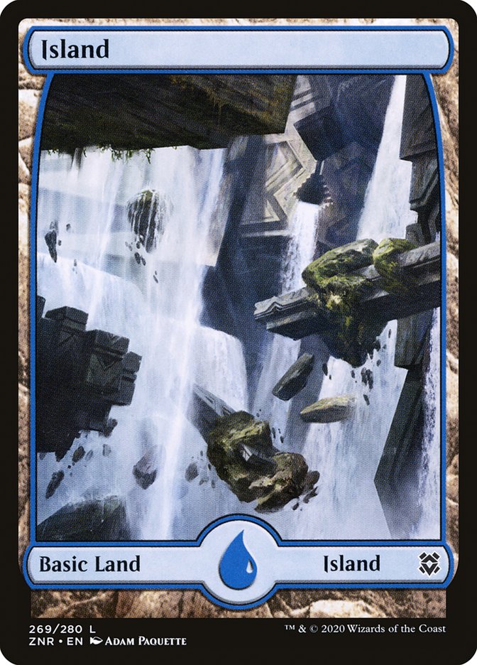 Island (269) [Zendikar Rising] Magic: The Gathering