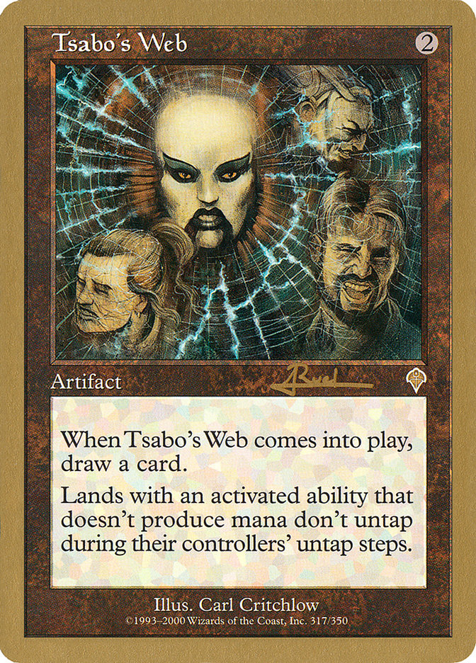 Tsabo's Web (Antoine Ruel) [World Championship Decks 2001] Magic: The Gathering