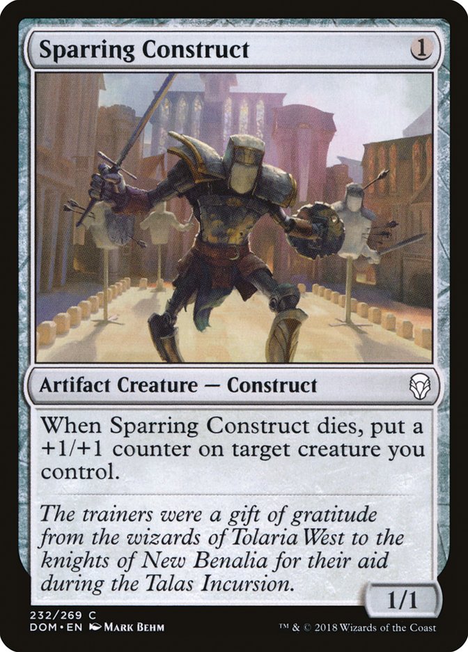 Sparring Construct [Dominaria] Magic: The Gathering