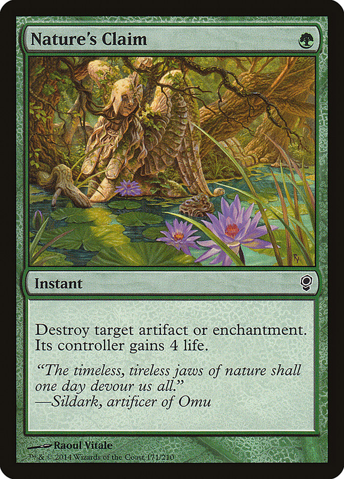 Nature's Claim [Conspiracy] Magic: The Gathering