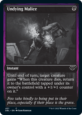 Undying Malice [Innistrad: Double Feature] Magic: The Gathering