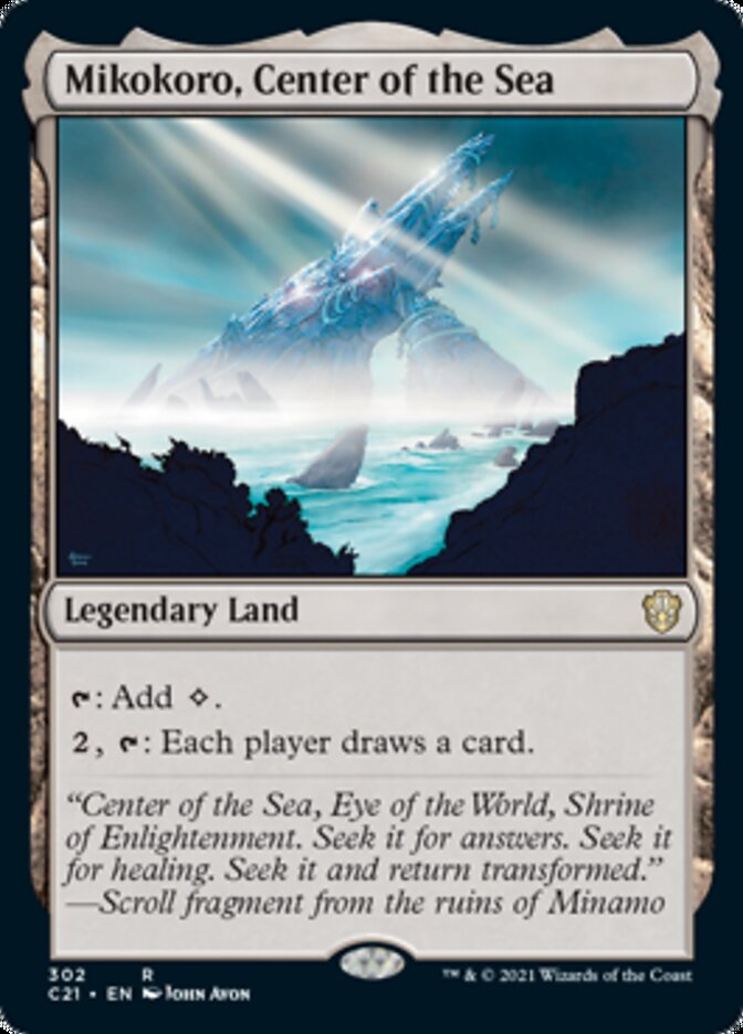 Mikokoro, Center of the Sea [Commander 2021] Magic: The Gathering