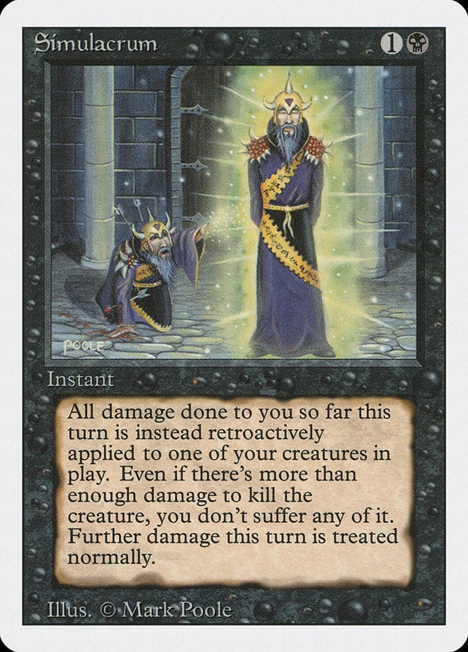Simulacrum [Revised Edition] Magic: The Gathering