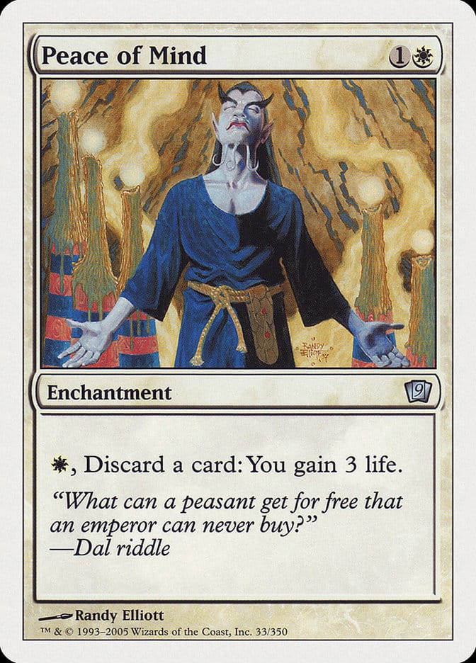 Peace of Mind [Ninth Edition] Magic: The Gathering