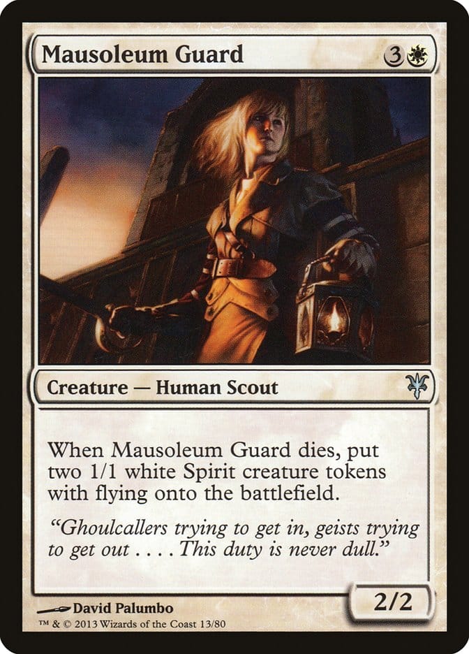 Mausoleum Guard [Duel Decks: Sorin vs. Tibalt] Magic: The Gathering