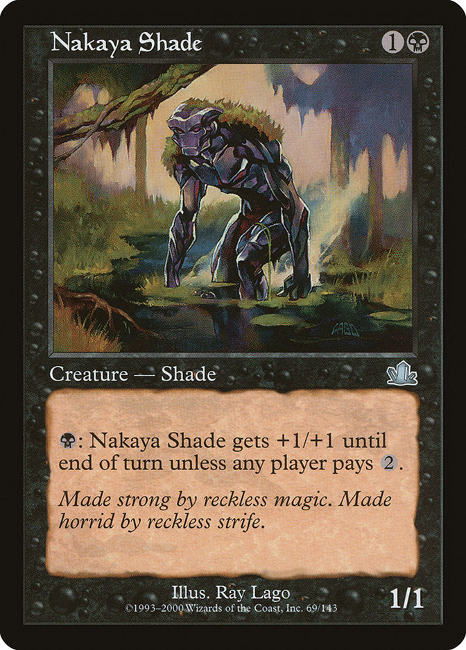 Nakaya Shade [Prophecy] Magic: The Gathering
