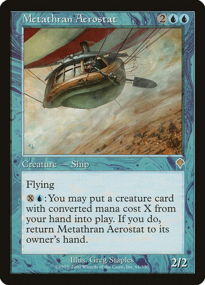 Metathran Aerostat [Invasion] Magic: The Gathering
