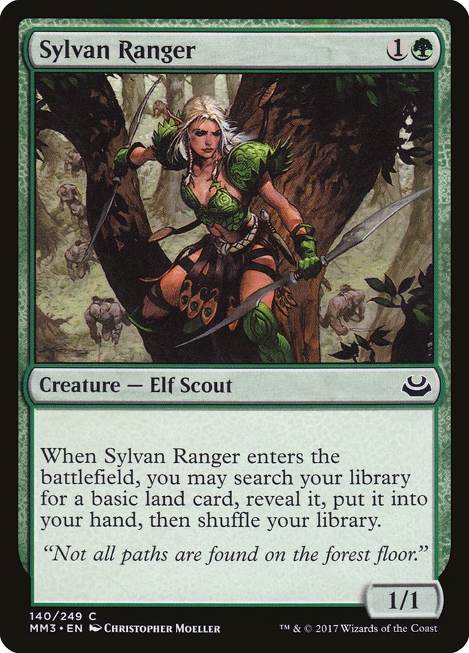 Sylvan Ranger [Modern Masters 2017] Magic: The Gathering