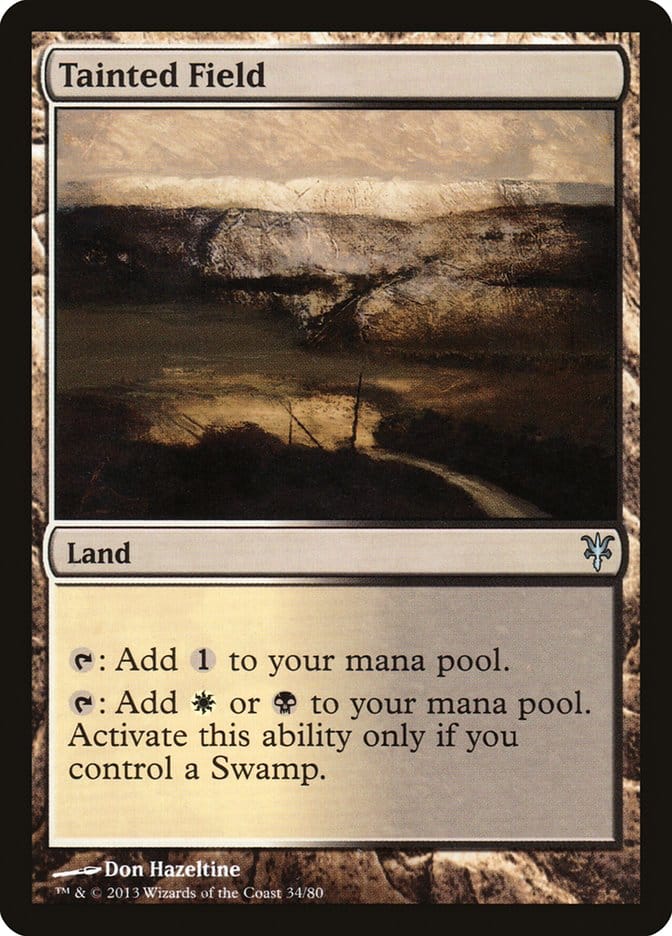 Tainted Field [Duel Decks: Sorin vs. Tibalt] Magic: The Gathering