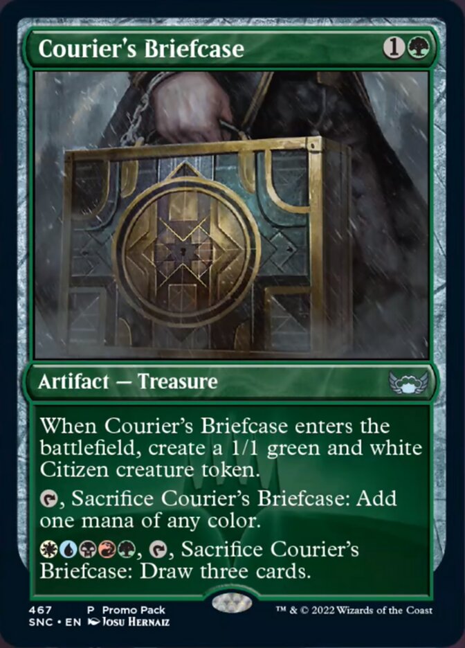 Courier's Briefcase (Promo Pack) [Streets of New Capenna] Magic: The Gathering