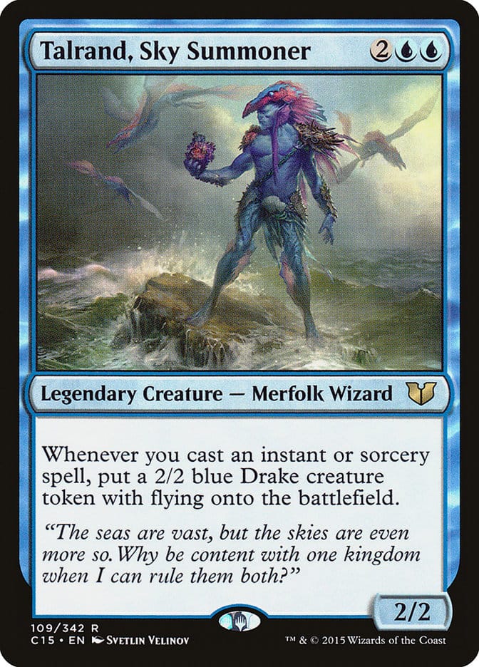 Talrand, Sky Summoner [Commander 2015] Magic: The Gathering