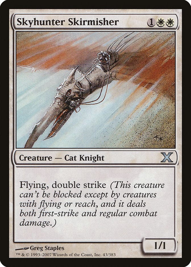 Skyhunter Skirmisher [Tenth Edition] Magic: The Gathering