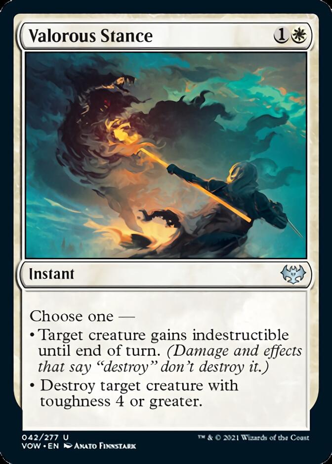 Valorous Stance [Innistrad: Crimson Vow] Magic: The Gathering