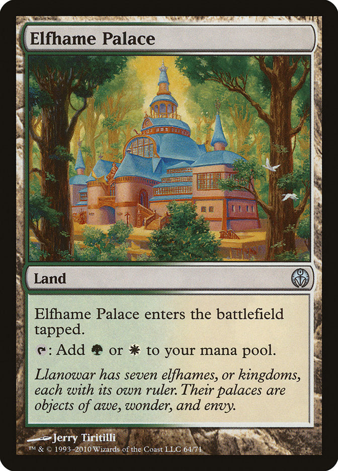 Elfhame Palace [Duel Decks: Phyrexia vs. the Coalition] Magic: The Gathering