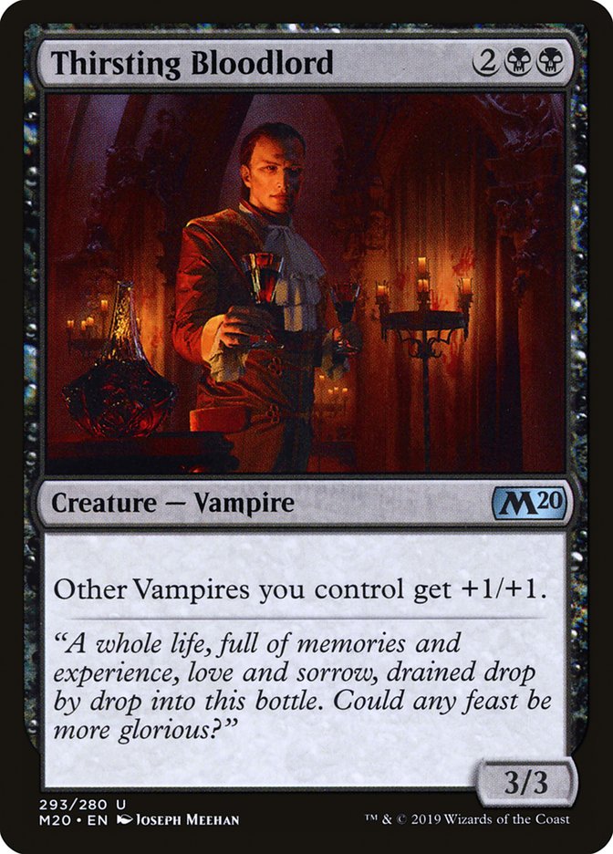 Thirsting Bloodlord [Core Set 2020] Magic: The Gathering