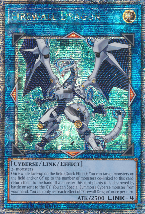 Firewall Dragon [TN23-EN008] Quarter Century Secret Rare - Yugioh Cards For Your TCG Needs!
