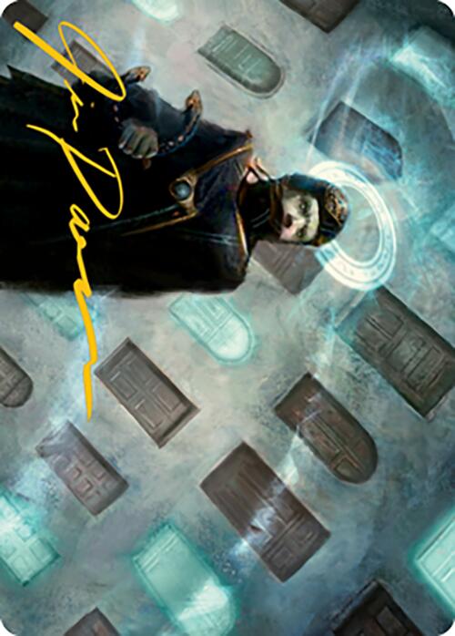 Mental Journey Art Card (Gold-Stamped Signature) [Modern Horizons 2 Art Series] Magic: The Gathering