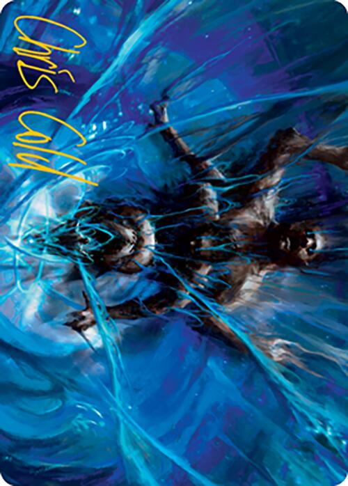 Shattered Ego Art Card (Gold-Stamped Signature) [Modern Horizons 2 Art Series] Magic: The Gathering