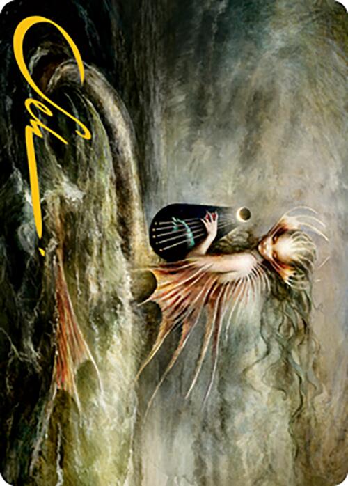 Svyelun of Sea and Sky Art Card (25) (Gold-Stamped Signature) [Modern Horizons 2 Art Series] Magic: The Gathering
