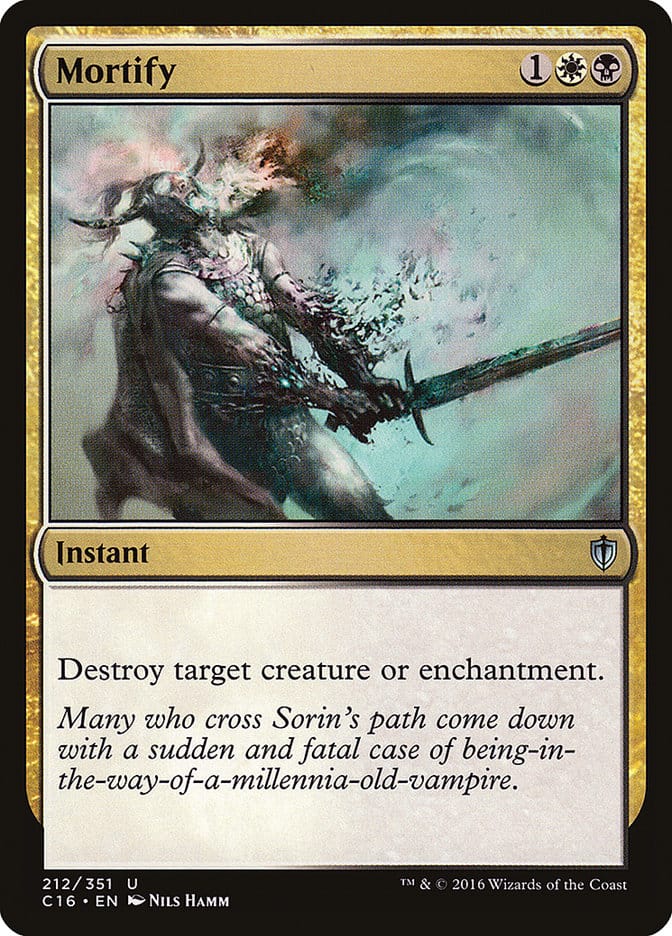 Mortify [Commander 2016] Magic: The Gathering