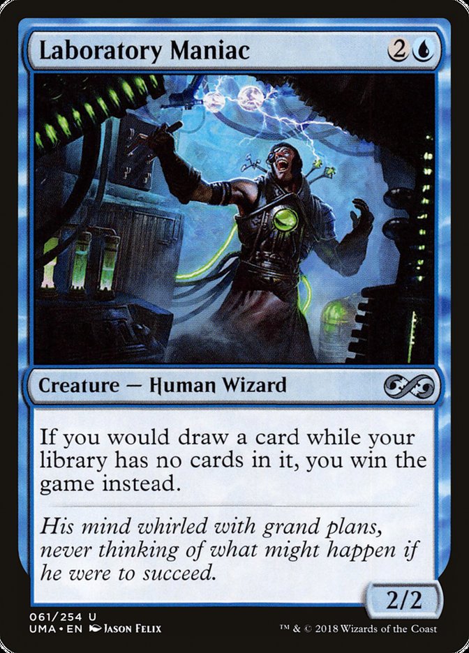 Laboratory Maniac [Ultimate Masters] Magic: The Gathering