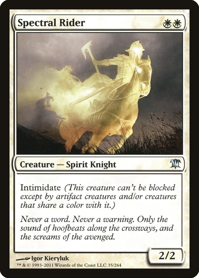 Spectral Rider [Innistrad] Magic: The Gathering