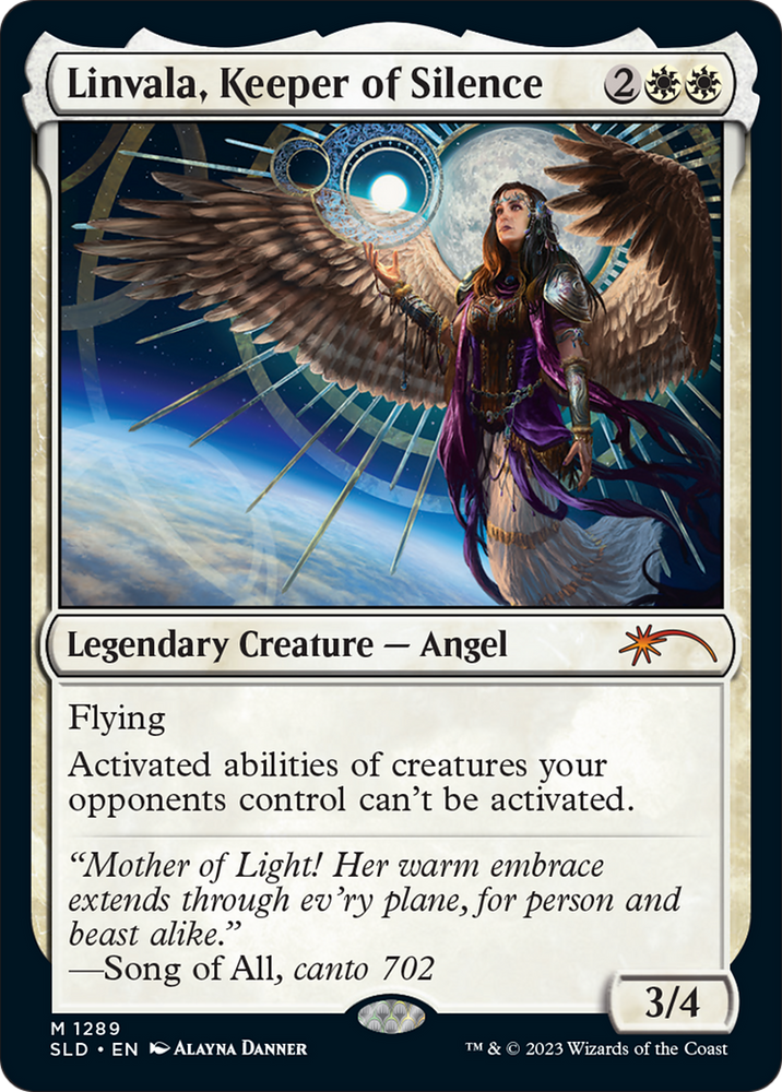 Linvala, Keeper of Silence [Secret Lair Drop Series] Magic: The Gathering