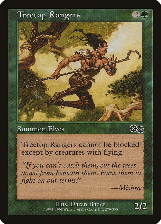 Treetop Rangers [Urza's Saga] Magic: The Gathering