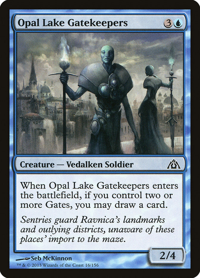 Opal Lake Gatekeepers [Dragon's Maze] Magic: The Gathering