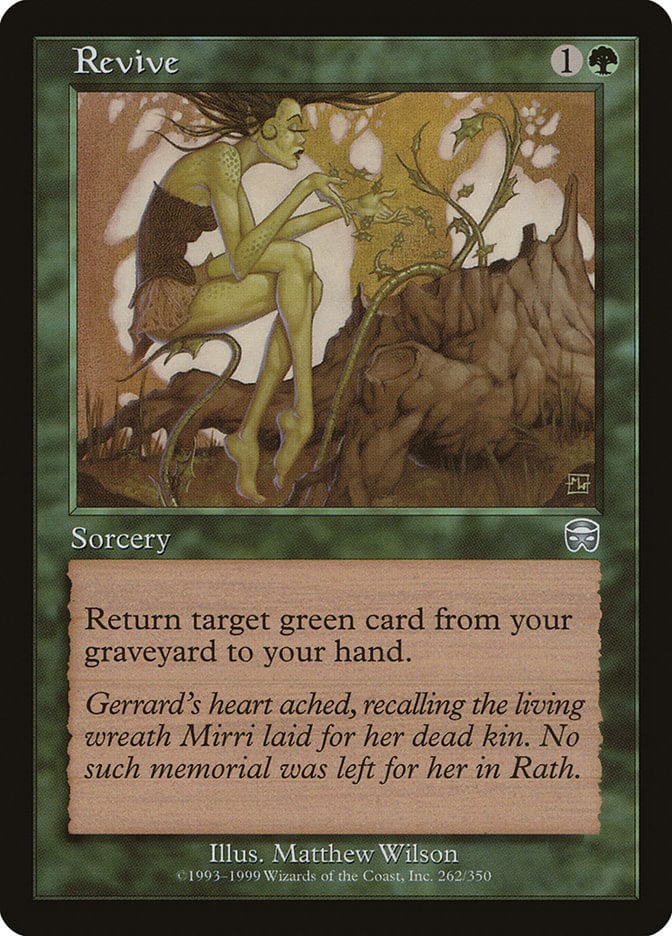 Revive [Mercadian Masques] Magic: The Gathering