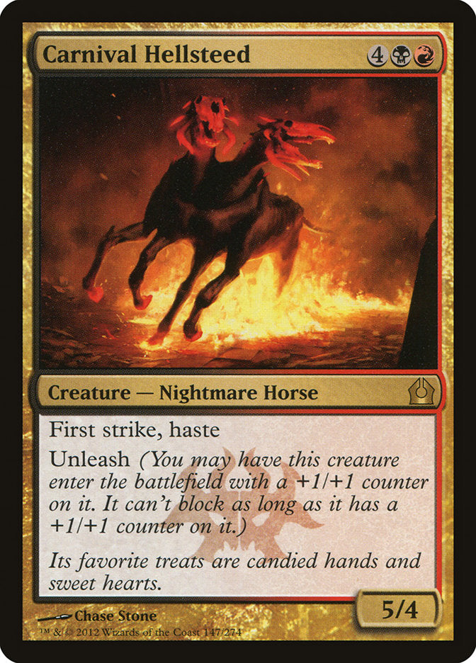 Carnival Hellsteed [Return to Ravnica] Magic: The Gathering