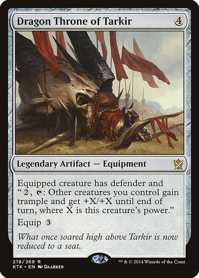 Dragon Throne of Tarkir [Khans of Tarkir] Magic: The Gathering