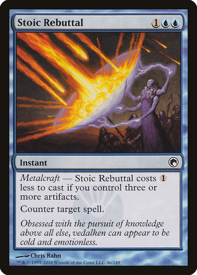 Stoic Rebuttal [Scars of Mirrodin] Magic: The Gathering