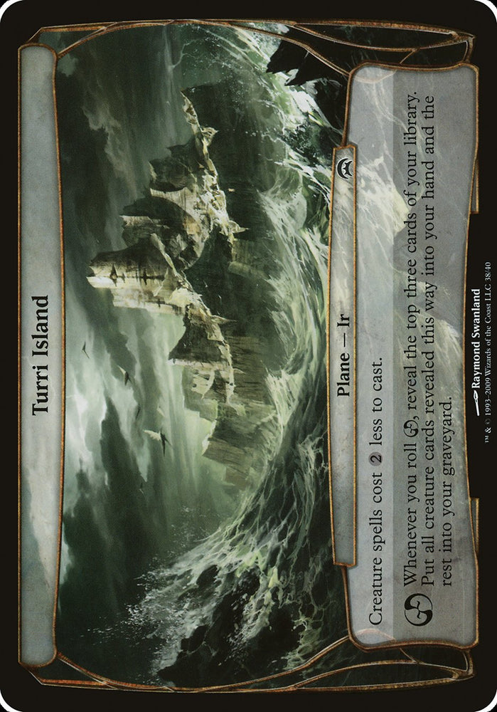 Turri Island (Planes) [Planechase Planes] Magic: The Gathering