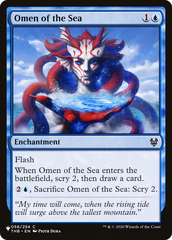 Omen of the Sea [The List] Magic: The Gathering