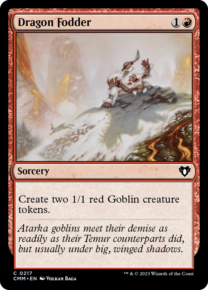 Dragon Fodder [Commander Masters] Magic: The Gathering