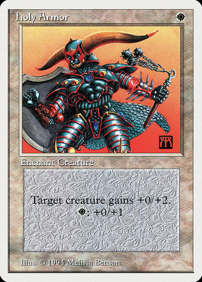 Holy Armor [Summer Magic / Edgar] Magic: The Gathering